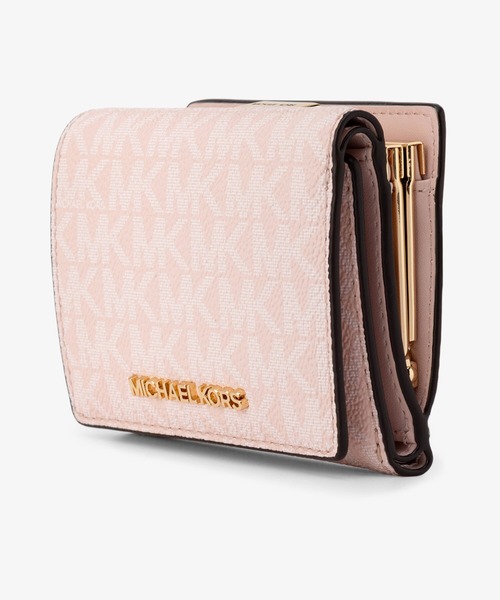 MICHAEL KORS マイケルコース コンパクト　財布　シグネチャー　ダイナ MICHAEL KORS マイケルコース コンパクト 財布 シグネチャー ダイナ