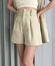 Heather | フロントタックショートパンツ　194482(その他パンツ)