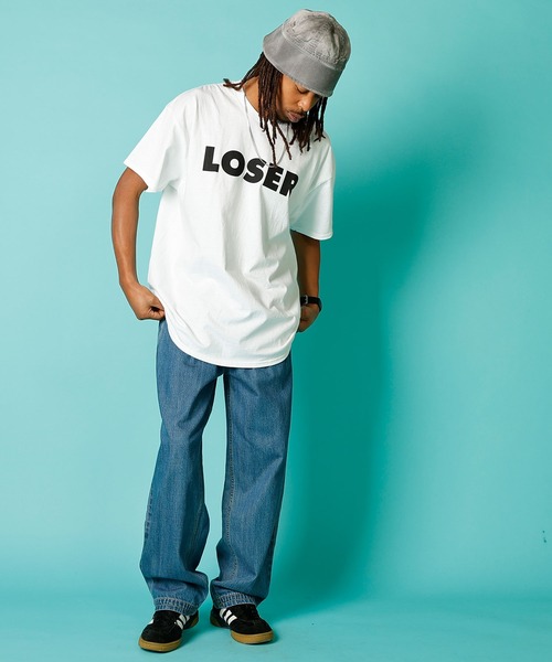 SUB POP（サブポップ）の「S/S PRINT TEE“LOSER” / ショートスリーブ プリント ティー "ルーザー”（Tシャツ/カットソー・メンズ・ホワイト/ブラック/ブラック系その他2・LARGE/MEDIUM/X-LARGE/SMALL）」の6枚目の写真
