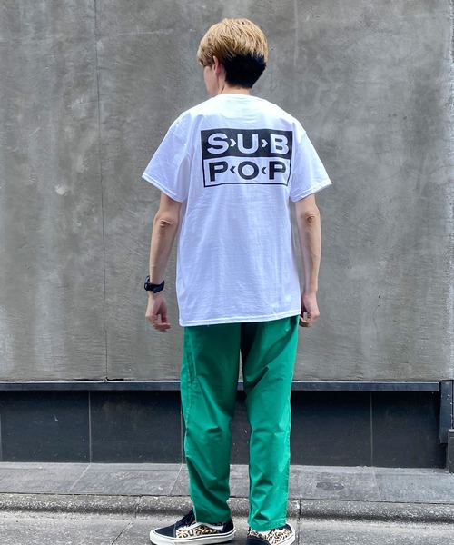SUB POP（サブポップ）の「S/S PRINT TEE“LOSER” / ショートスリーブ プリント ティー "ルーザー”（Tシャツ/カットソー・メンズ・ホワイト/ブラック/ブラック系その他2・LARGE/MEDIUM/X-LARGE/SMALL）」の12枚目の写真