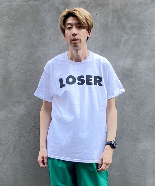 SUB POP（サブポップ）の「S/S PRINT TEE“LOSER” / ショートスリーブ プリント ティー "ルーザー”（Tシャツ/カットソー・メンズ・ホワイト/ブラック/ブラック系その他2・LARGE/MEDIUM/X-LARGE/SMALL）」の20枚目の写真
