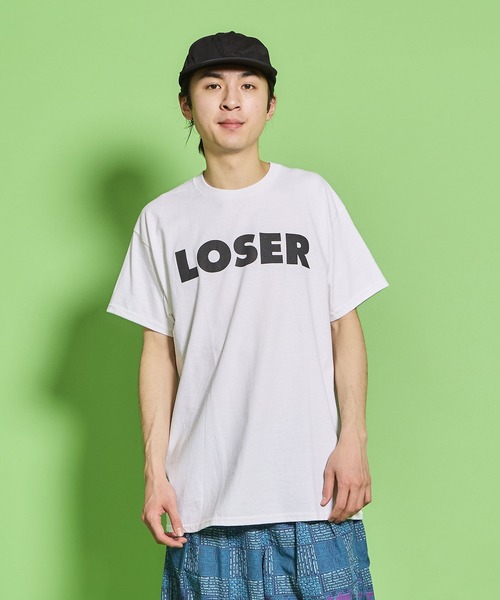 Tシャツ・カットソー M'S RECOVERY S/S R/TEE S/S PRINT TEE“LOSER” / ショートスリーブ プリント ティー