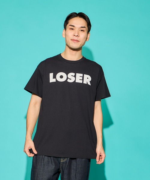 S/S PRINT TEE“LOSER” / ショートスリーブ プリント ティー 'ルーザー