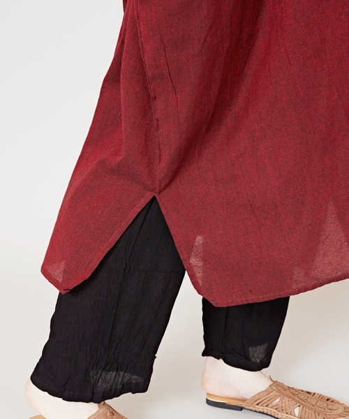 チャイハネ（チャイハネ）の「【チャイハネ】カラナワンピース（ワンピース・レディース・レッド/ブラック/ホワイト・FREE）」の17枚目の写真