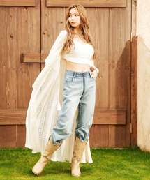 SPIRALGIRL | フリンジレースガウン(カーディガン/ボレロ)