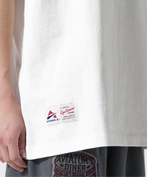 AVIREX（アヴィレックス）の「ワールドシリーズ Ｔシャツ / WORLD SERIES T-SHIRT / アヴィレックス / AVIREX（Tシャツ/カットソー・メンズ・グレー系その他3/ホワイト/ブラック・L/XL/2XL/M）」の16枚目の写真