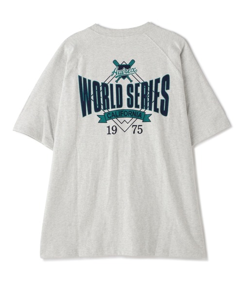 AVIREX（アヴィレックス）の「ワールドシリーズ Ｔシャツ / WORLD SERIES T-SHIRT / アヴィレックス / AVIREX（Tシャツ/カットソー・メンズ・グレー系その他3/ホワイト/ブラック・L/XL/2XL/M）」の6枚目の写真