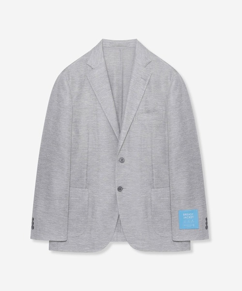 セール】【L】【BREASY JACKET】カラミ織セットアップジャケット