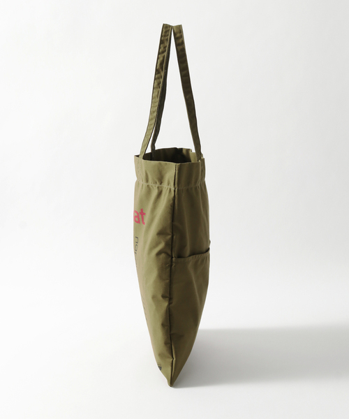 NORDISK(ノルディスク)の「【NORDISK / ノルディスク】TECHNICAL COTTON PILLOW TOTE BAG(トートバッグ・メンズ・カーキ/アイボリー・FREE)」の4枚目の写真