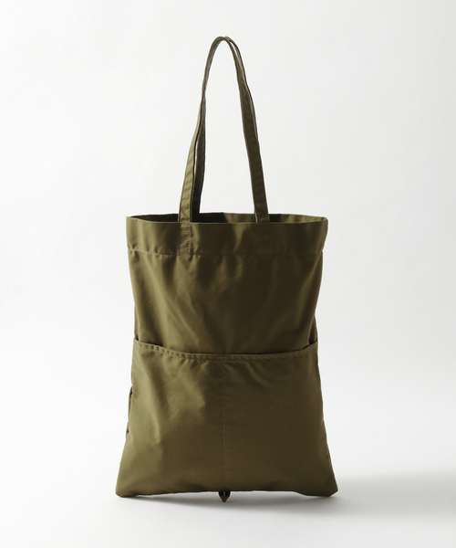 NORDISK(ノルディスク)の「【NORDISK / ノルディスク】TECHNICAL COTTON PILLOW TOTE BAG(トートバッグ・メンズ・カーキ/アイボリー・FREE)」の5枚目の写真