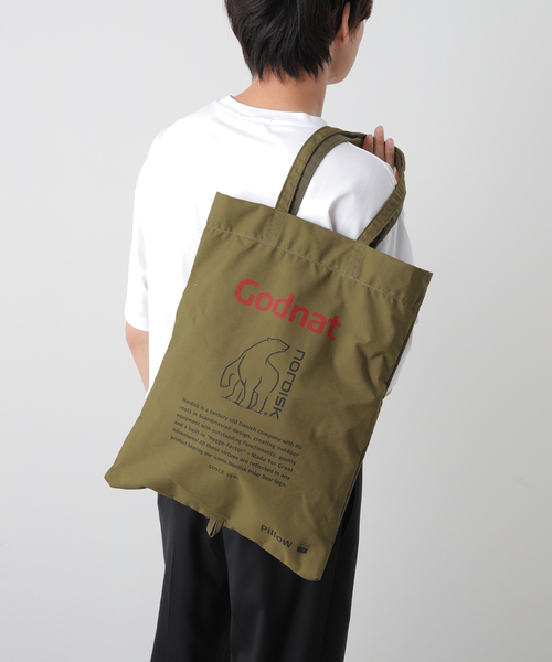 セール】【NORDISK / ノルディスク】TECHNICAL COTTON PILLOW TOTE BAG