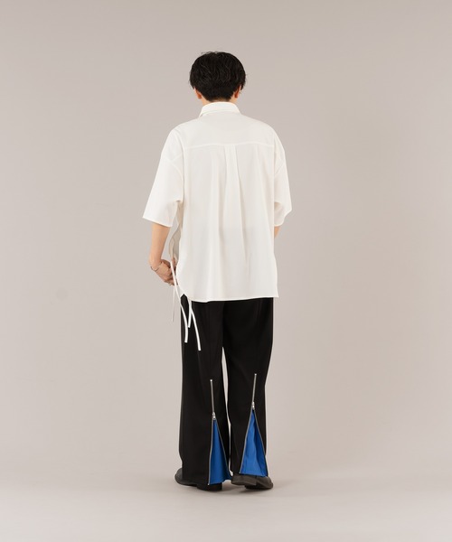 パンツ archive selleglant baggy Slacks pants BACK ZIP WIDE PANTS/バックジップワイドパンツ（スラックス