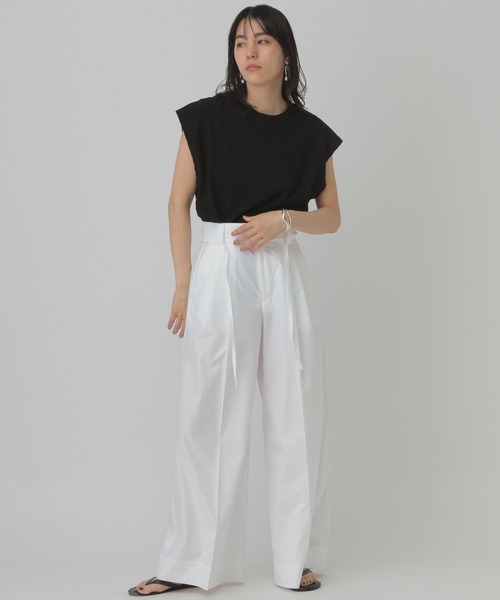 カオス　バンバンブラウス　ホワイト カオス バンバンブラウス ホワイト