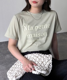 シンプルロゴプリントTシャツ