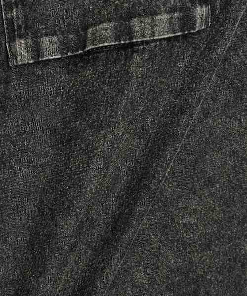 tk.TAKEO KIKUCHI（ティーケータケオキクチ）の「◆ケミカルデニムBIGシャツ（シャツ/ブラウス・メンズ・ブラック系3/ブルー系3・88）」の10枚目の写真