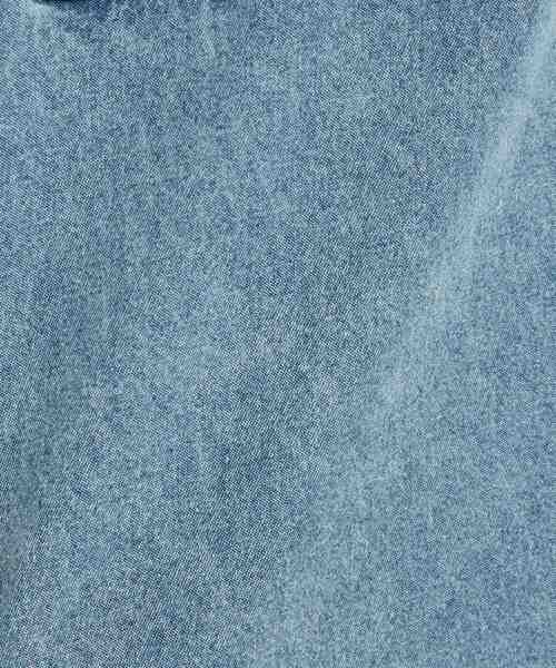 tk.TAKEO KIKUCHI（ティーケータケオキクチ）の「◆ケミカルデニムBIGシャツ（シャツ/ブラウス・メンズ・ブラック系3/ブルー系3・88）」の4枚目の写真