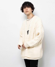 MILKBOY（ミルクボーイ）の「ケーブルセーター（ニット/セーター）」
