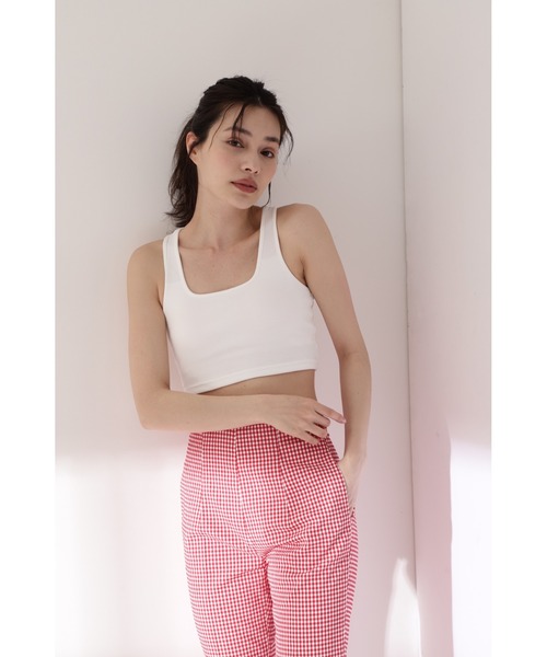 JILL STUART（ジルスチュアート）の「《Exclusive Line》リブブラトップ（キャミソール・レディース・ベージュ・FREE）」の10枚目の写真