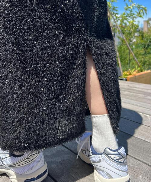 PHILLY（フィリー）の「【PHILLY】キラキラシャギーロングスカート（スカート・レディース・ピンク/ブラック・FREE）」の11枚目の写真