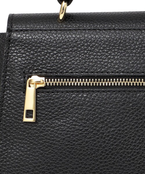 MARCO BIANCHINI(マルコビアンチーニ)の「MARCO BIANCHINI: フラップ ショルダーバッグ(ショルダーバッグ・レディース・ベージュ/ブラック・ONE SIZE)」の4枚目の写真