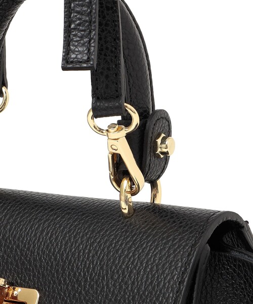 MARCO BIANCHINI(マルコビアンチーニ)の「MARCO BIANCHINI: フラップ ショルダーバッグ(ショルダーバッグ・レディース・ベージュ/ブラック・ONE SIZE)」の12枚目の写真