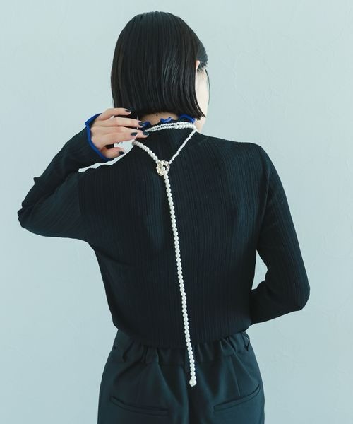 HARE(ハレ)の「ロングパールネックレス(HARE)(ネックレス・レディース・ゴールド/シルバー・FREE)」の12枚目の写真