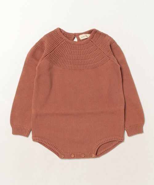 【セール】【ROSIE ROMPER】KNIT DALIA ROMPER（ロンパース）｜sunny branch（サニーブランチ）
