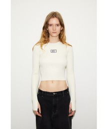 【THROW】16 x THROW OVER WASHED SW トップス THROW by SLY（スローバイスライ）の「16 x THROW OVER WASHED SW TOPS