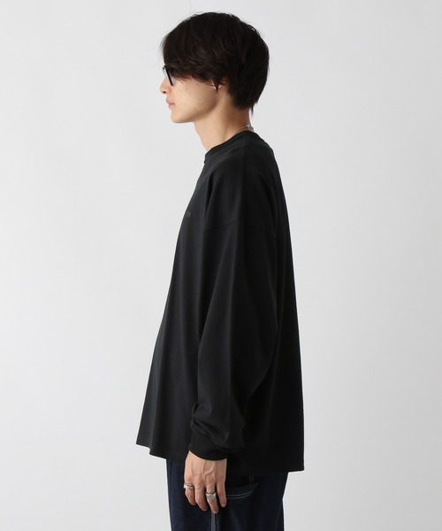 SIGNAL SPORTS（シグナルスポーツ）の「【SIGNAL SPORTS】16/1ワンポイント刺繍/オーバーサイズTシャツ（Tシャツ/カットソー・メンズ・イエロー系その他/ブラック/ホワイト/ダークグリーン/グレー系その他/その他4/グリーン系その他・LARGE/MEDIUM/SMALL）」の13枚目の写真