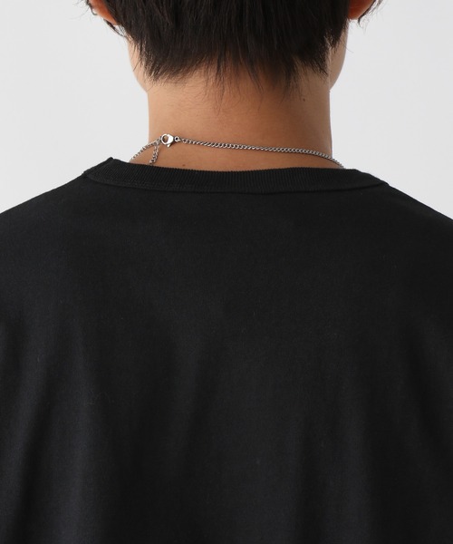 SIGNAL SPORTS（シグナルスポーツ）の「【SIGNAL SPORTS】16/1ワンポイント刺繍/オーバーサイズTシャツ（Tシャツ/カットソー・メンズ・イエロー系その他/ブラック/ホワイト/ダークグリーン/グレー系その他/その他4/グリーン系その他・LARGE/MEDIUM/SMALL）」の15枚目の写真