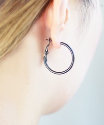 Fun & Daily（ファンアンドデイリー）の「シンプリーフープピアス 2.5cm（ピアス（両耳用））」