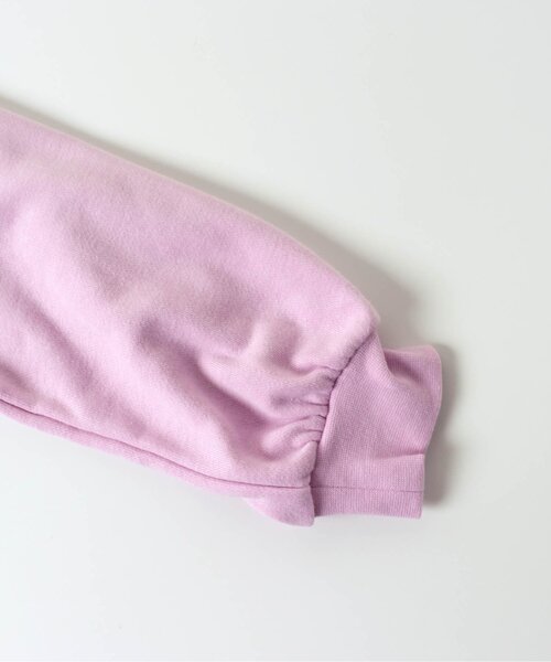 apres les cours（アプレレクール）の「【WEB限定】フリル衿トレーナー（スウェット・キッズ・ピンク/グリーン/パープル/ブラック/オレンジ/ブルー・100/90/110/130/120/140/80）」の16枚目の写真