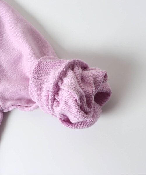 apres les cours（アプレレクール）の「【WEB限定】フリル衿トレーナー（スウェット・キッズ・ピンク/グリーン/パープル/ブラック/オレンジ/ブルー・100/90/110/130/120/140/80）」の15枚目の写真