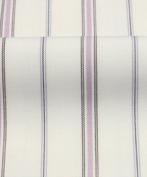 TOKYO SHIRTS（トウキョウシャツ）の「形態安定ノーアイロン ラウンド 長袖ビジネスワイシャツ（ビジネスシャツ・レディース・ベージュ・LL/L/M/XL/S）」の5枚目の写真