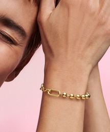 Pandora ゴールド ビーズ ブレスレット Beads & Pavé Bracelet