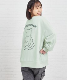 PINK-latte（ピンクラテ）の「◆ピンクラテ裏毛プルオーバー（スウェット・キッズ）」