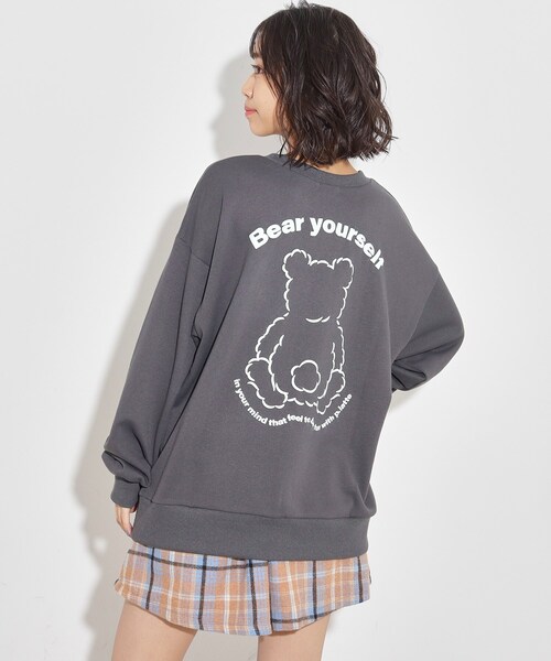 Haru⭐︎ 値下げオファー❌❗️★新品 ピンクラテ★裏起毛プルオーバー PINK-latte（ピンクラテ）の「◇ピンクラテ裏毛プルオーバー