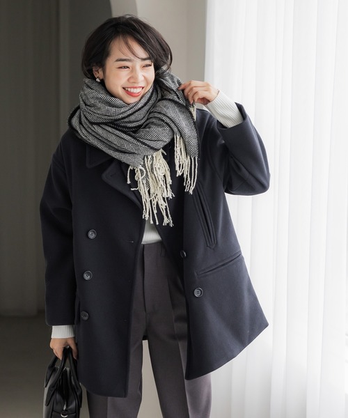 coca(coca)(コカ)の「【WEB限定セール】チェック柄マフラー(マフラー・レディース・A/B/D/C・ONE SIZE)」の8枚目の写真