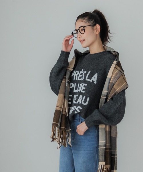 coca(coca)(コカ)の「【WEB限定セール】チェック柄マフラー(マフラー・レディース・A/B/D/C・ONE SIZE)」の11枚目の写真