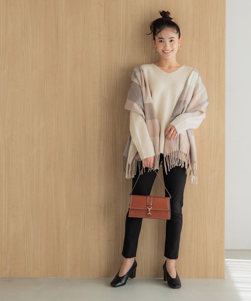 coca(coca)(コカ)の「【WEB限定セール】チェック柄マフラー(マフラー・レディース・A/B/D/C・ONE SIZE)」の14枚目の写真