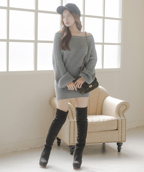 Julia Boutique（ジュリアブティック）の「ツイードデザインチェーンショルダーミニバッグ/23609（ショルダーバッグ・レディース・ホワイト/ブラック・ONE）」の9枚目の写真