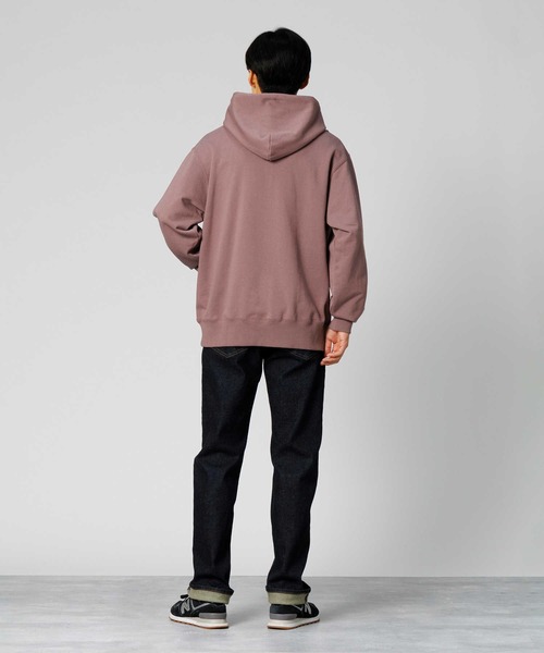 Lee(リー)の「【Lee別注】デニムポケットパーカー(パーカー・メンズ・ピンク・M/XL/L)」の10枚目の写真