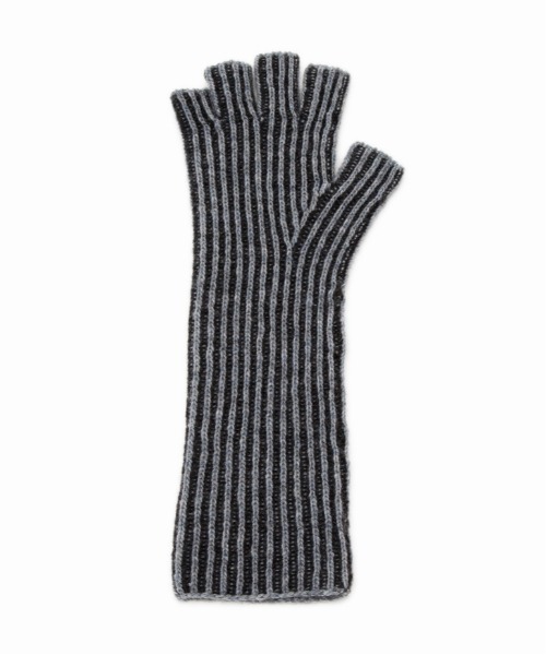 CONTROL FREAK / CTFK(コントロールフリーク)の「CONTROL FREAK(コントロールフリーク)ツートンリブアームウォーマー(アームカバー・レディース・グレー/アイボリー/ブルー・FREE)」の10枚目の写真