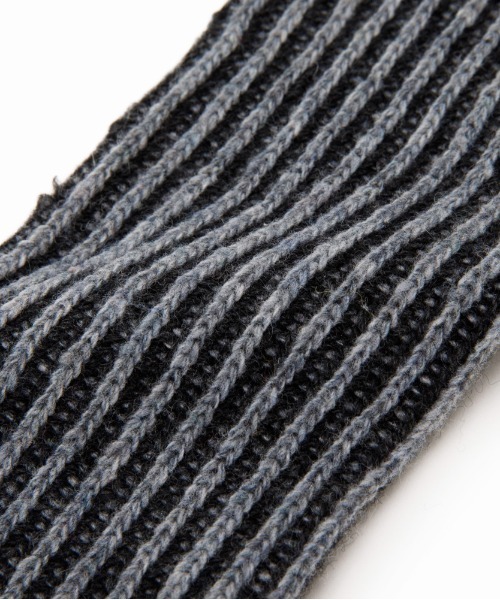 CONTROL FREAK / CTFK(コントロールフリーク)の「CONTROL FREAK(コントロールフリーク)ツートンリブアームウォーマー(アームカバー・レディース・グレー/アイボリー/ブルー・FREE)」の13枚目の写真