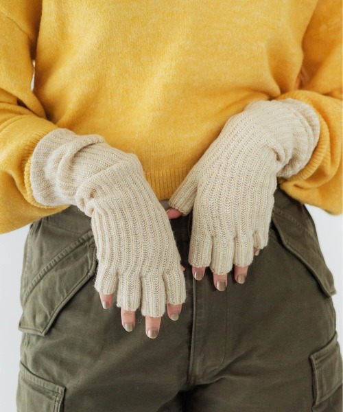 CONTROL FREAK / CTFK(コントロールフリーク)の「CONTROL FREAK(コントロールフリーク)ツートンリブアームウォーマー(アームカバー・レディース・グレー/アイボリー/ブルー・FREE)」の17枚目の写真