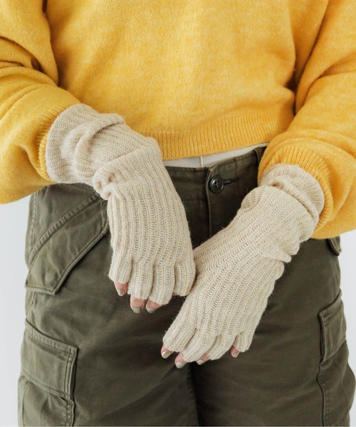 CONTROL FREAK / CTFK(コントロールフリーク)の「CONTROL FREAK(コントロールフリーク)ツートンリブアームウォーマー(アームカバー・レディース・グレー/アイボリー/ブルー・FREE)」の18枚目の写真