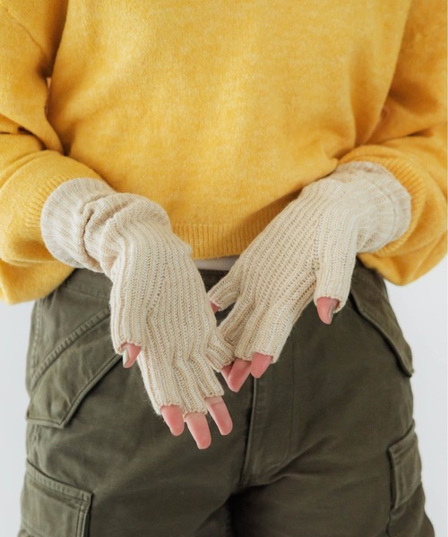 CONTROL FREAK / CTFK(コントロールフリーク)の「CONTROL FREAK(コントロールフリーク)ツートンリブアームウォーマー(アームカバー・レディース・グレー/アイボリー/ブルー・FREE)」の19枚目の写真