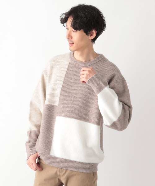 セール】フワフワHug me/キリカエ/984026（ニット/セーター）｜GLOBAL