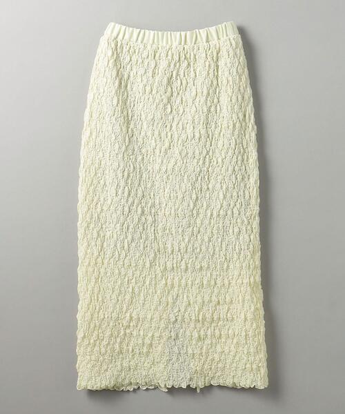 BEAUTY&YOUTH UNITED ARROWS（ビューティーアンドユースユナイテッドアローズ）の「シャーリング タイトスカート（スカート・レディース・ブラック/オフホワイト・M/S）」の16枚目の写真