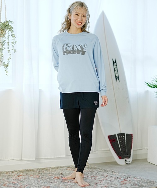 ロキシー　上下セット　水陸両用レギンス ROXY ロキシー 水陸両用 UVカット レギンス スイムウェア ヨガ